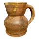 Pitcher in stoneware of the Borne signed B. Fabre