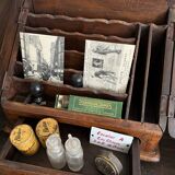 Small wooden storage unit