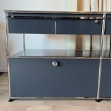 Commode USM Haller en Gris Anthracite