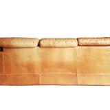 Vintage roche Bobois leather sofa