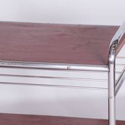 Bauhaus Side Table in Chrome-Plated Steel, 1930s