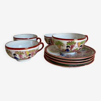 Set of Japanese cups