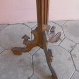 Gueridon table with folding top