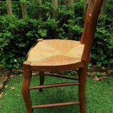 Louis Philippe chair in cherry wood circa 1900