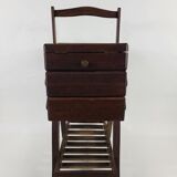 Worker / Vintage Wood Sewing Box