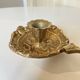 Antique Brass Candle Holder "Cell Rat" - Rustic Elegance