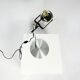Lamp de Bureau en Aluminium et Chrome Vintage des Années 1970