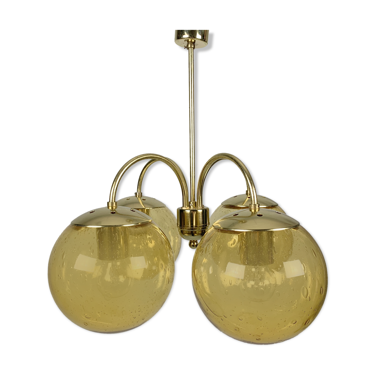 Chandelier by Kamenicky Senov, 1960