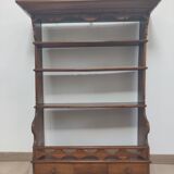 Wall shelf of the nineteenth century carved wood