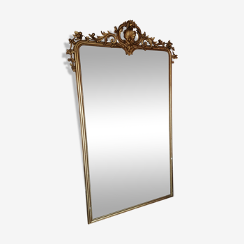 Miroir doré 100x185cm