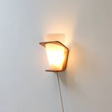 Applique NX 41 de Louis Kalff pour Philips en contreplaqué de teck courbé, 1959