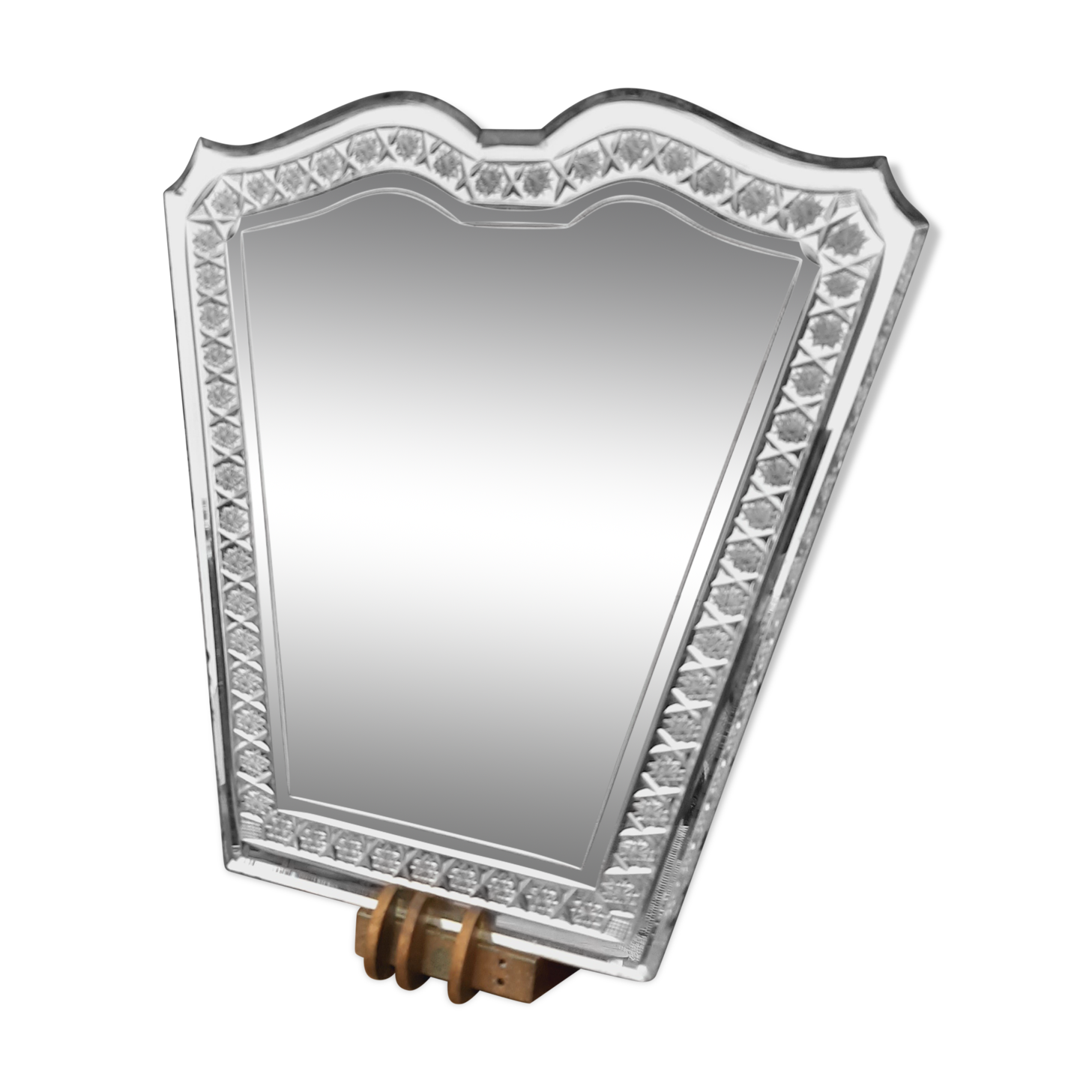Beveled mirror 30s