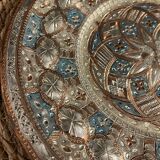 Hammered copper platter