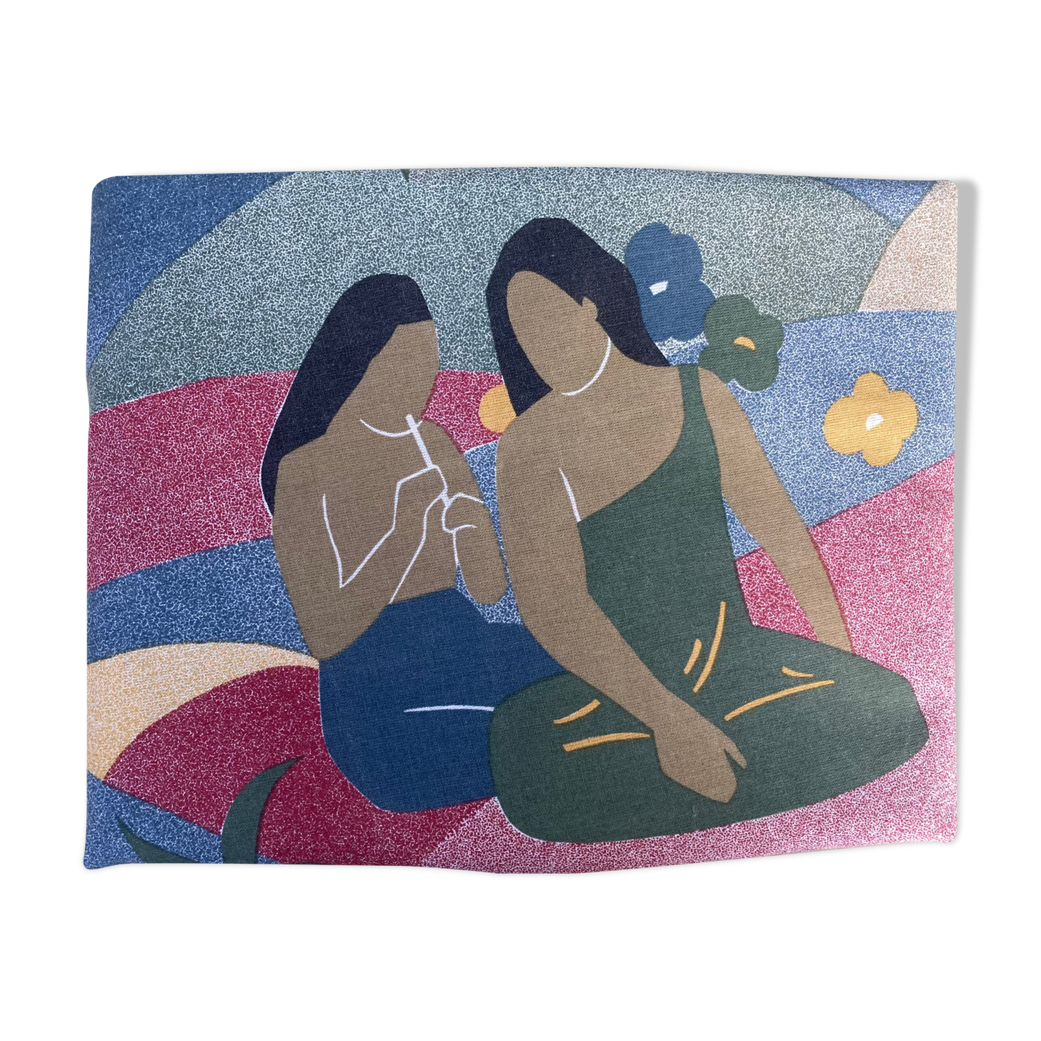 Gauguin vintage tablecloth