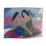 Gauguin vintage tablecloth