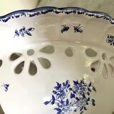 Moustiers ceramic angle sconce