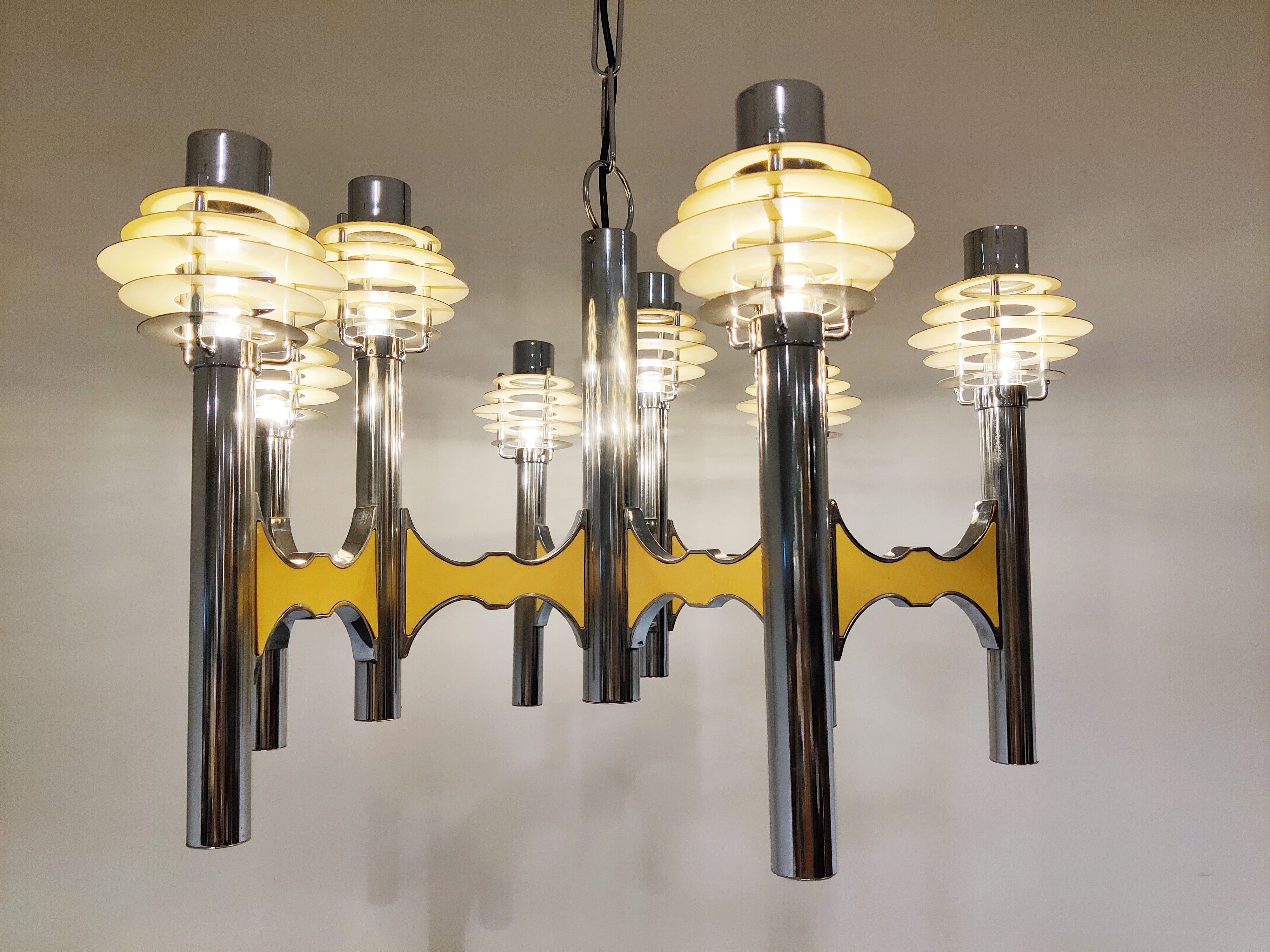 Home Sciolari space age chandelier, 1970s