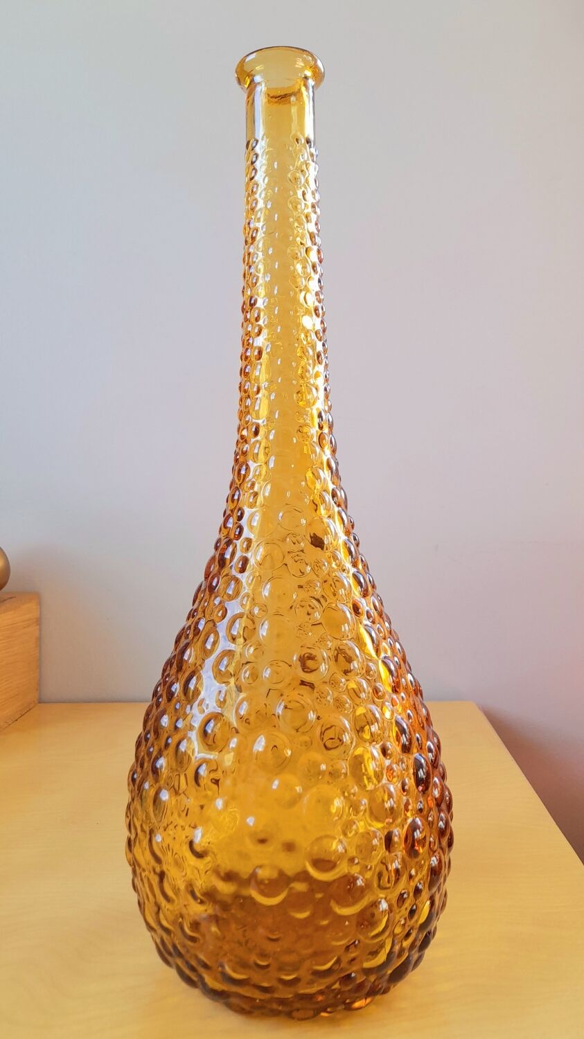 Italian carafe Amber Empoli