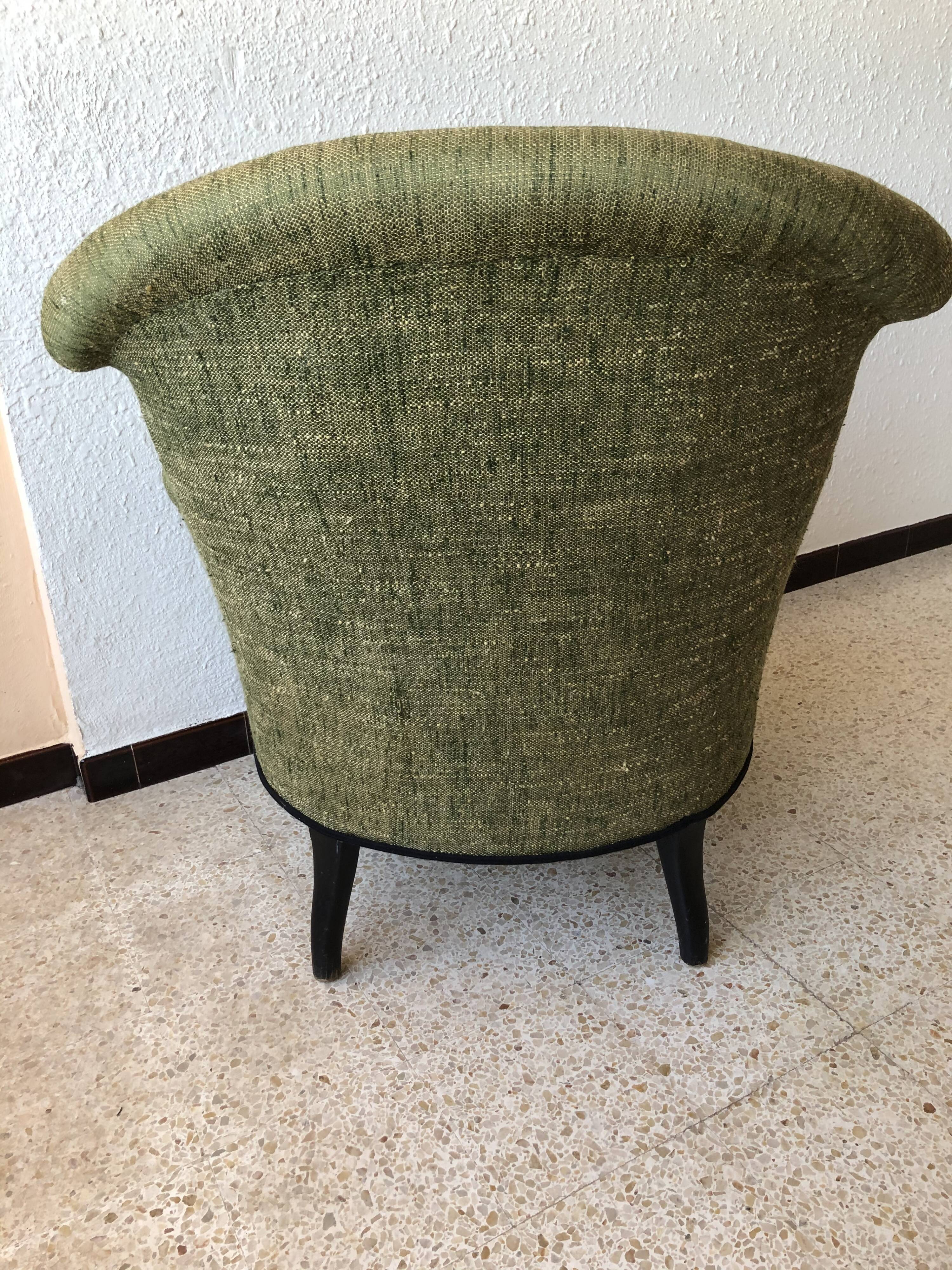 Vintage Napoleon lll armchair