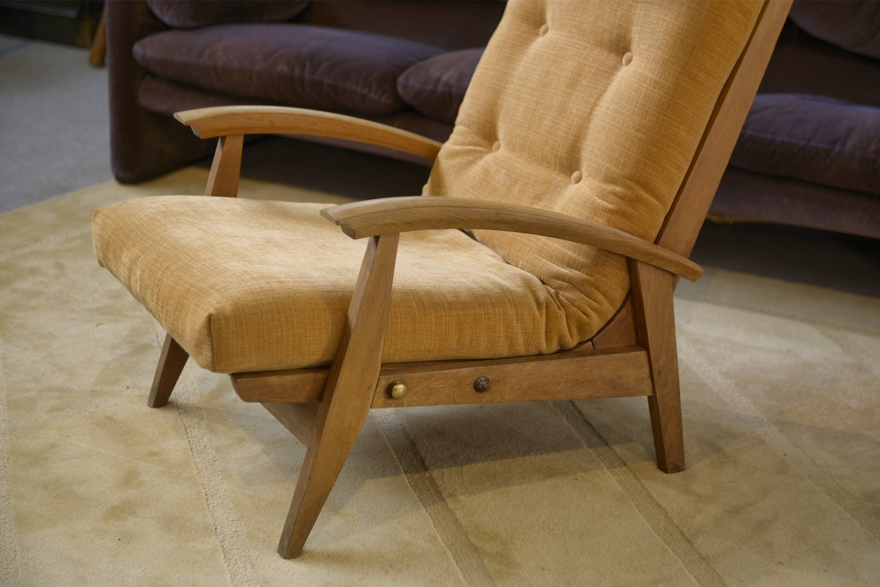 Armchair model FS 134 by Guy Besnard for Free Span 1950s