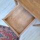 Bureau / Table d'appoint de ferme en chêne massif – Style campagne chic