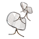 Pair of "LYNN" chairs, designer armchairs by Gastone Rinaldi, produced by RIMA