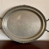 Large pewter tray