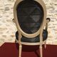 Fauteuil cabriolet style Louis XVI