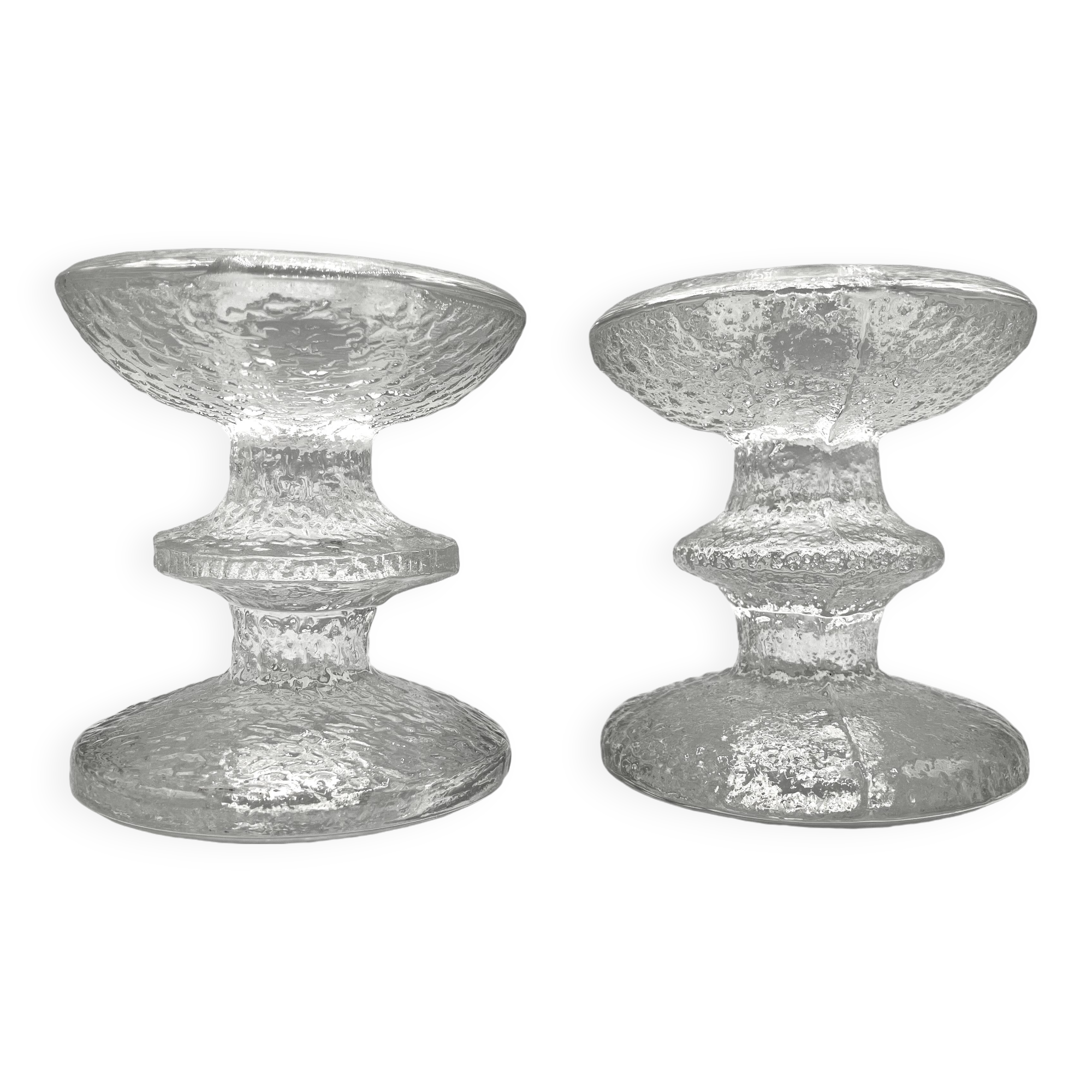 Bougeoirs Festivo IITTALA • Design Timo Sarpaneva de 1967 • Finlande