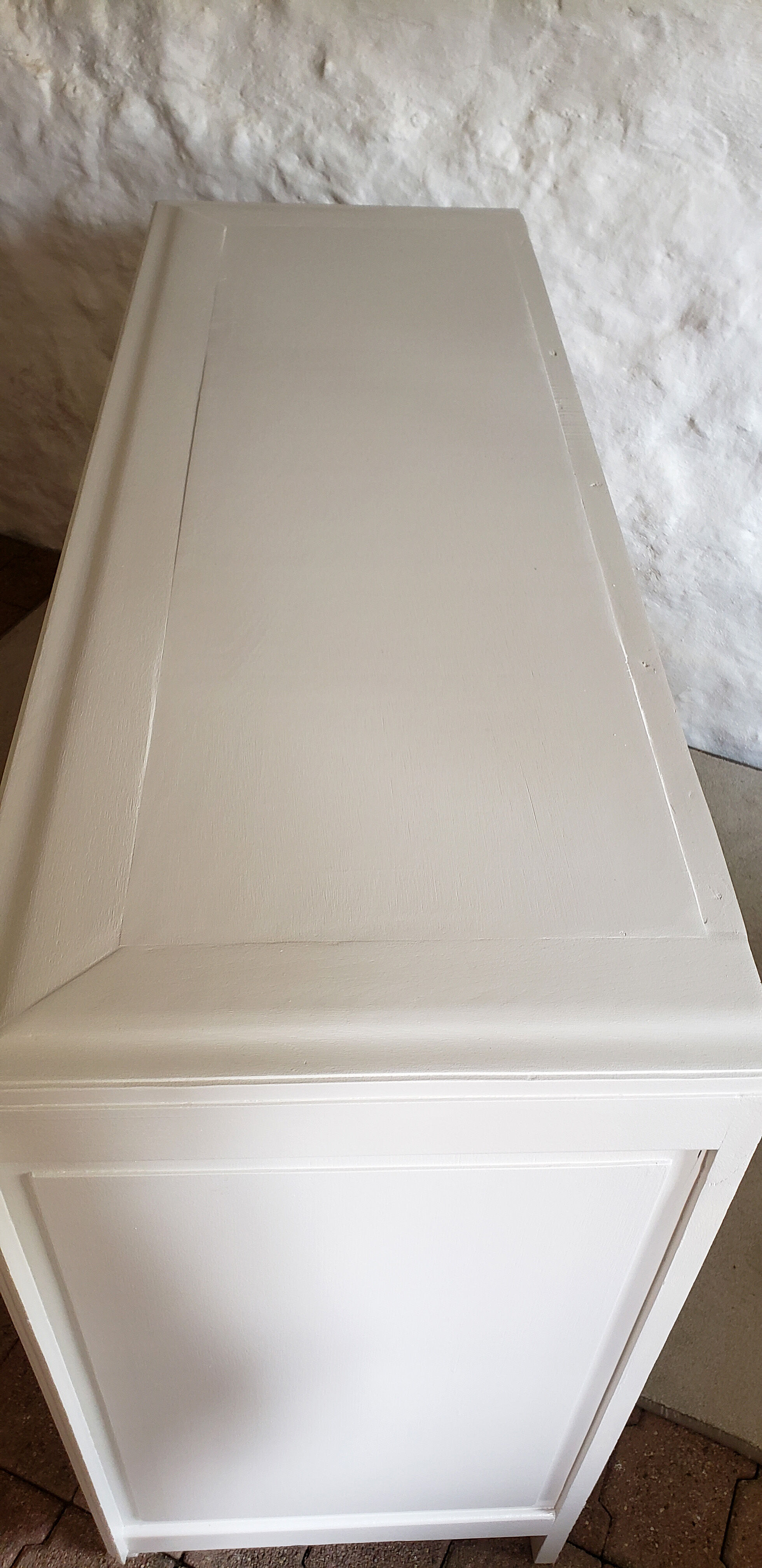 White art-deco buffet