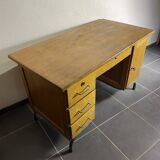 Teacher's desk and chair