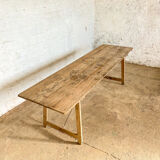 Old folding guinguette table 1