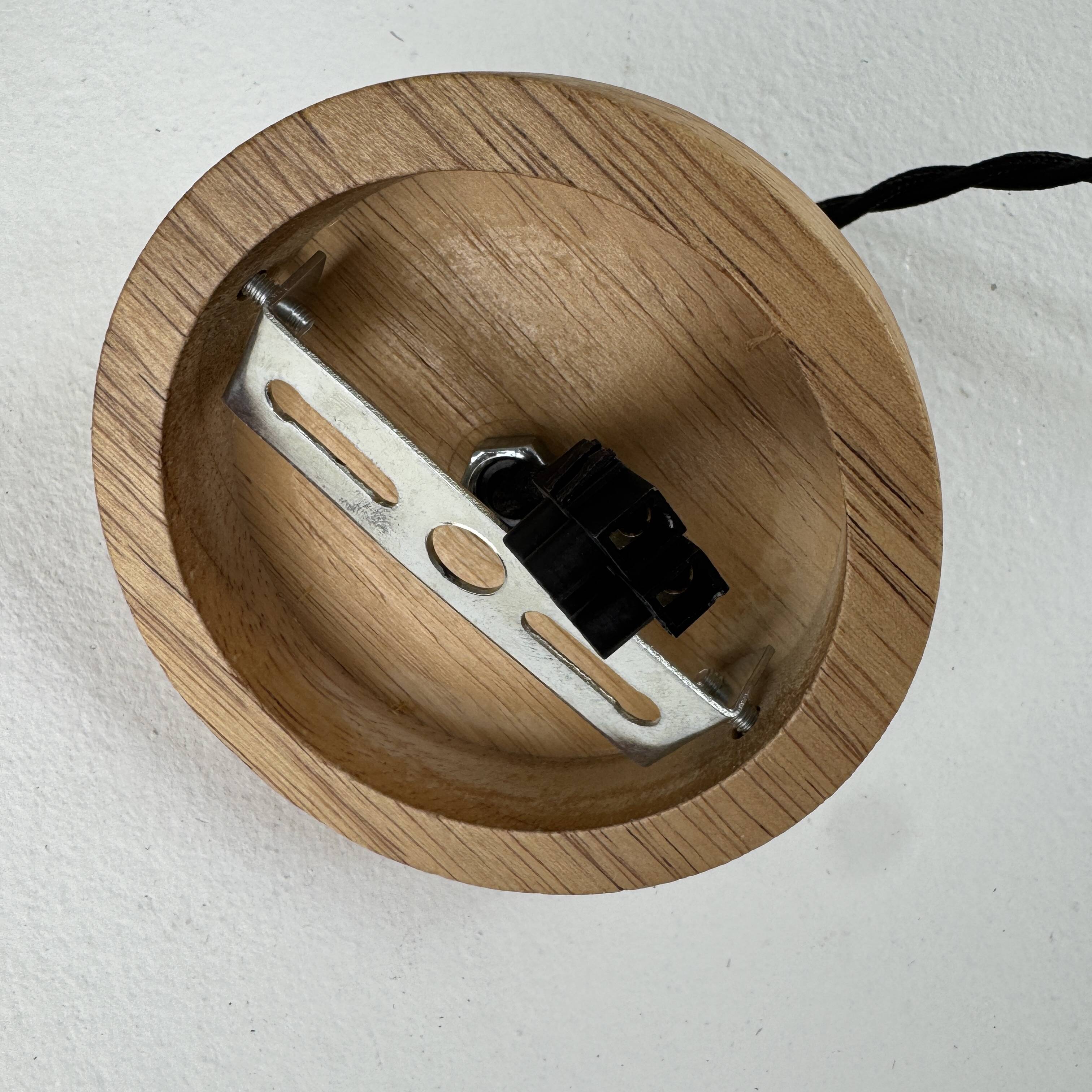 Vintage scandinavian suspension light 1970