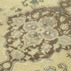 1970s handwoven vintage anatolian beige carpet 155 cm x 266 cm