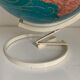 Vintage globe 1979 terrestrial Taride twisted metal 35 cm