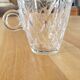 2 thick glass mugs