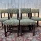 Série de 10 chaises de style Louis XIII