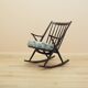 Reenskaug Rocking Chair for Bramin, Black Teak, 1960s