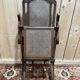 Chaise longue de bateau pliable en cannage