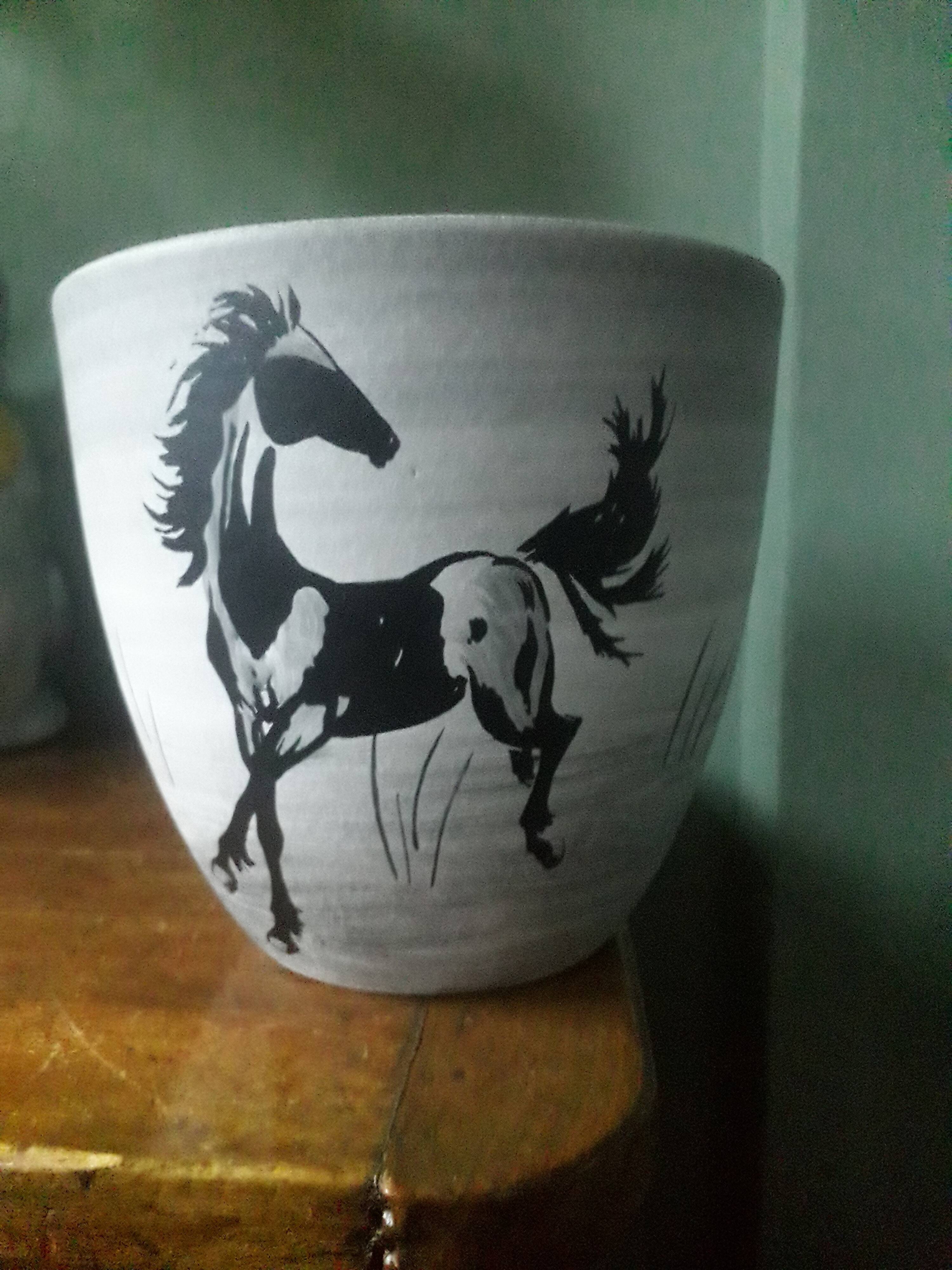 Ceramic signed Millet Sèvres