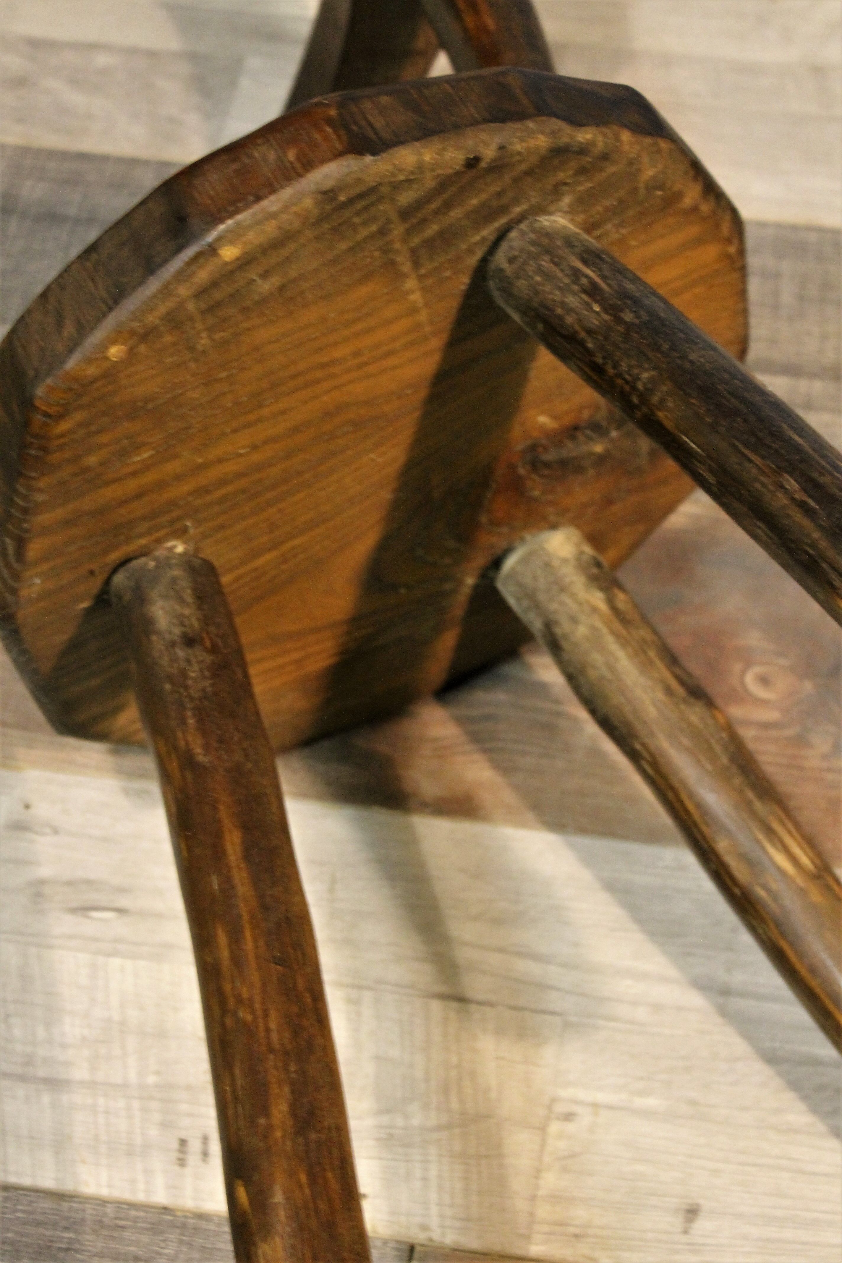 Tripod chair "Brutalist" 1950s