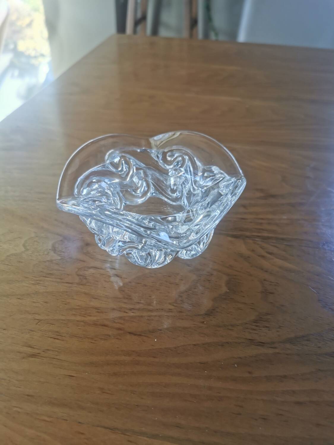 Baccarat crystal pocket emptier