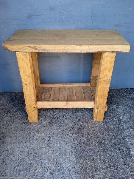 Workbench 100cm old solid wood