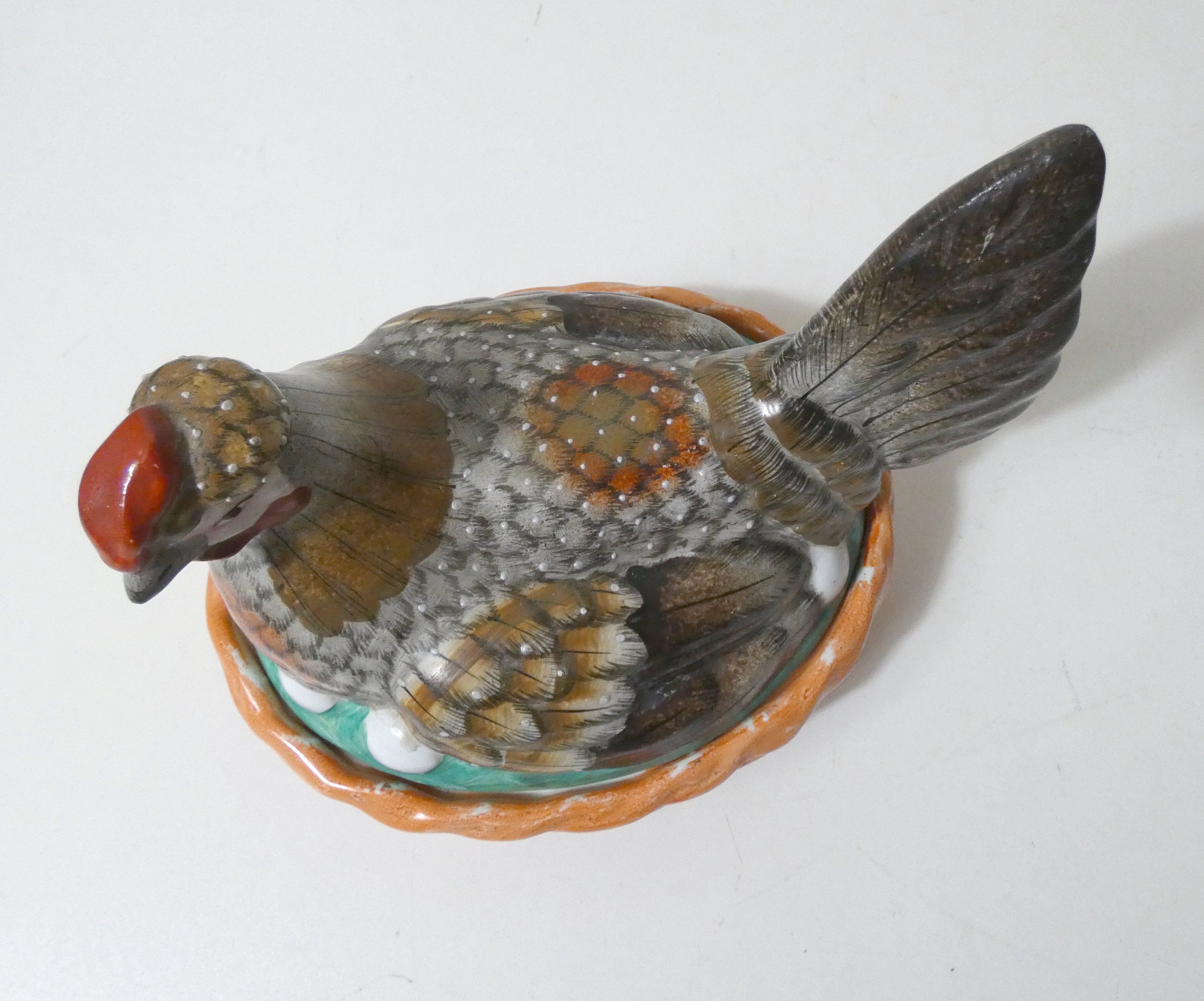 ceramic hen
