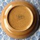 Lot of 6 soup plates in stoneware, pottery longchamp