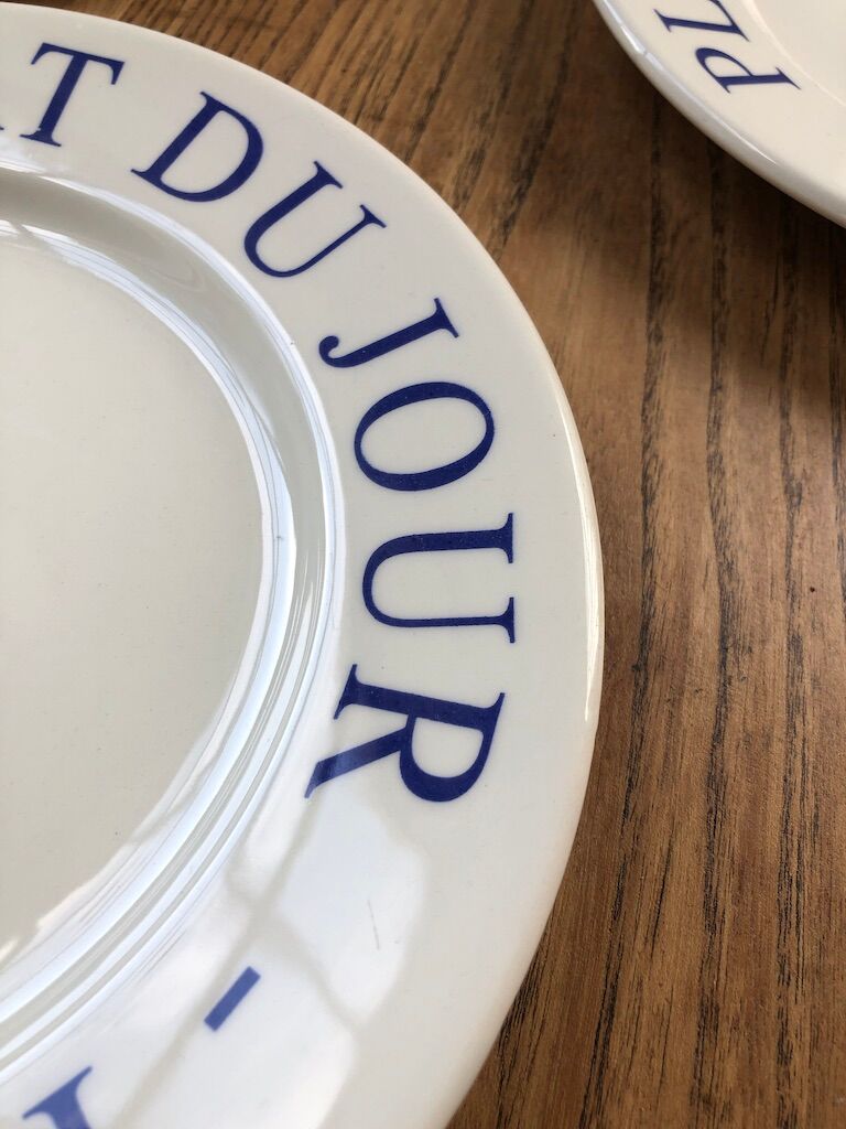 XL italy plates "Dish of the day"