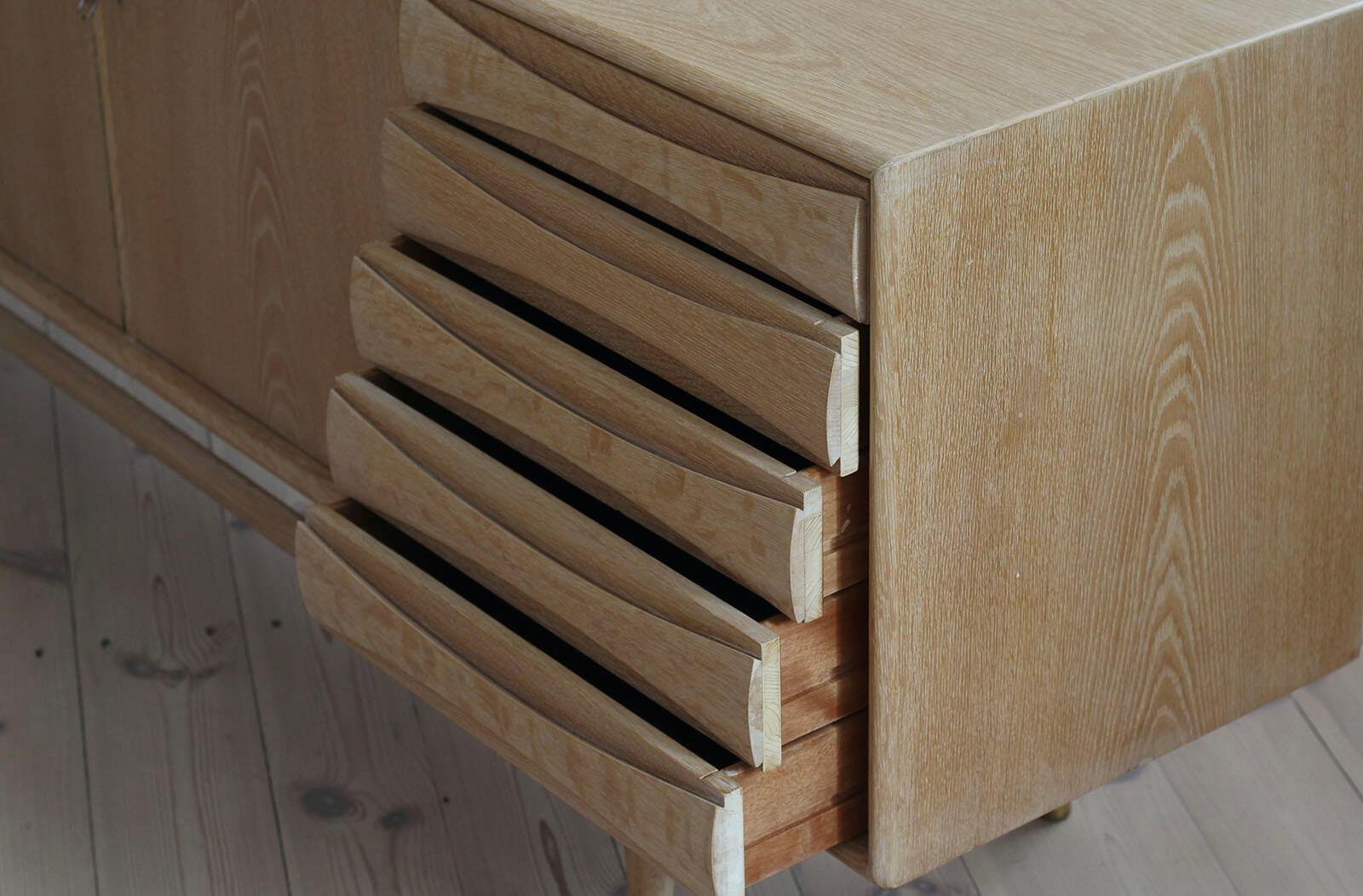 Sven Andersen Sideboard in Oak, Scandinavian Modern, 1950s