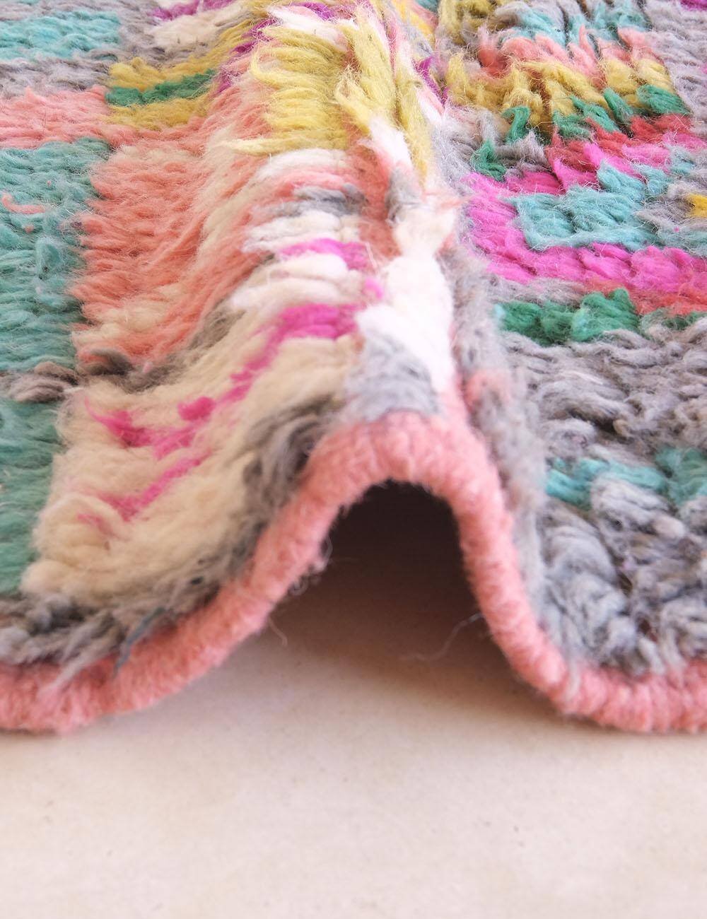 Handmade Berber Rug - 247 x 138 cm