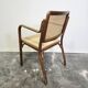 Fauteuil en bois cintré des années 60