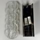 1960s 1970s Ice Glass Wall Sconce by J.T. Kalmar Franken KG Austria